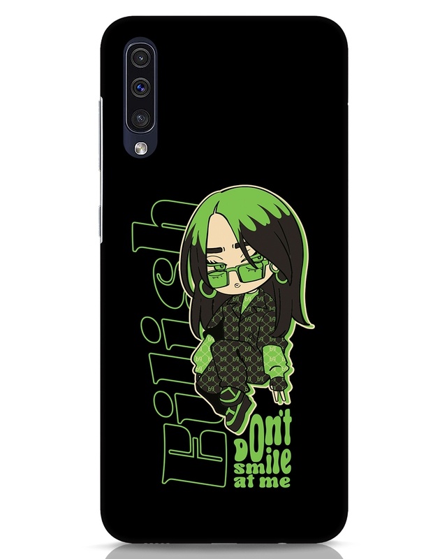Shop Don't Smile Billie Designer Hard Cover for Samsung Galaxy A50-Front