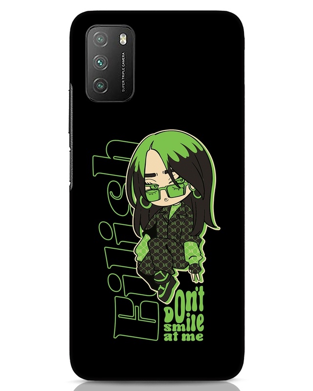 Shop Don't Smile Billie Designer Hard Cover for Xiaomi Poco M3-Front
