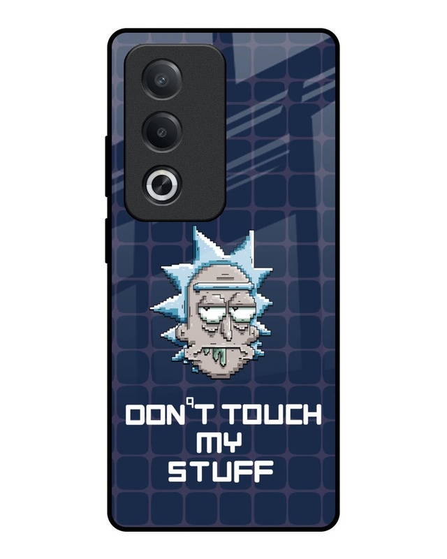 Don't Touch My Stuff Premium Glass Cover for Oppo A3 Pro 5G