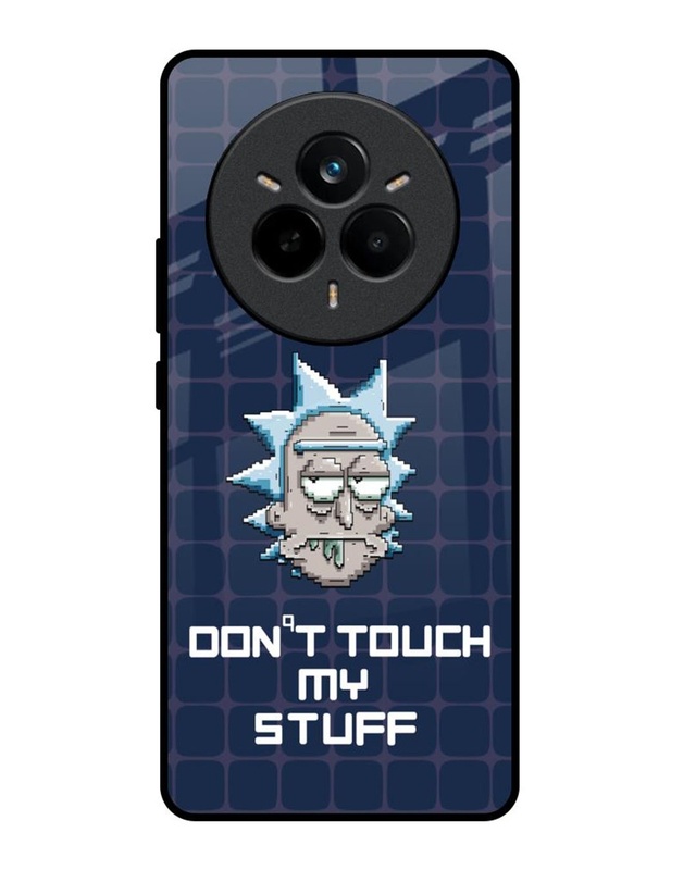 Don't Touch My Stuff Premium Glass Cover for Realme 14 Pro Plus 5G