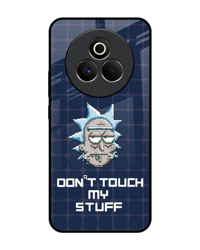 Don't Touch My Stuff Premium Glass Cover for Realme P3 Pro 5G
