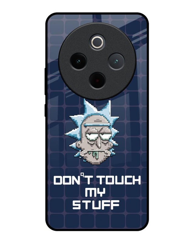 Don't Touch My Stuff Premium Glass Cover for Vivo T4 5G
