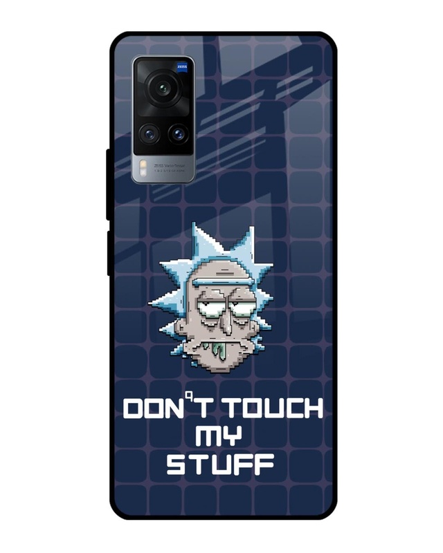Don't Touch My Stuff Premium Glass Cover for Vivo X60
