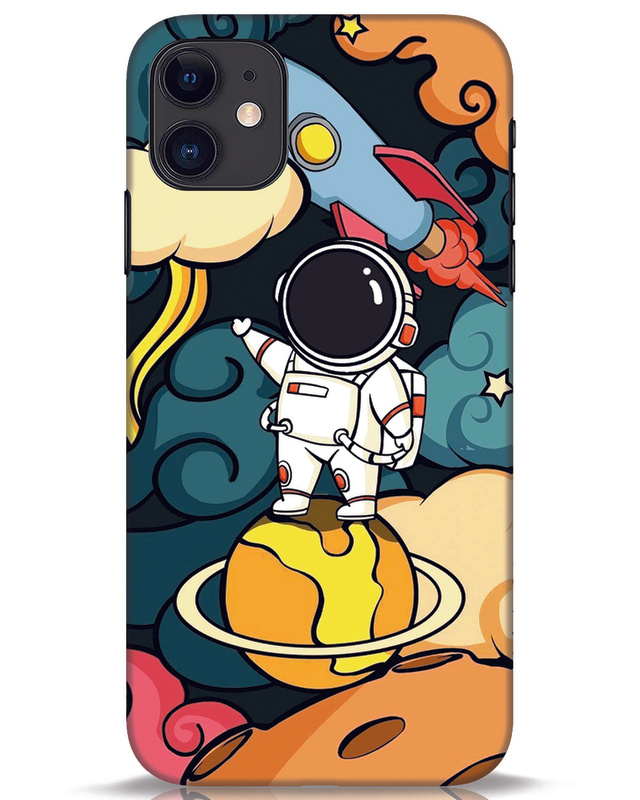 Shop Doodle Space Designer Hard Cover for Apple iPhone 11-Front