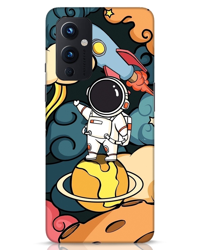 Shop Doodle Space Designer Hard Cover for OnePlus 9-Front