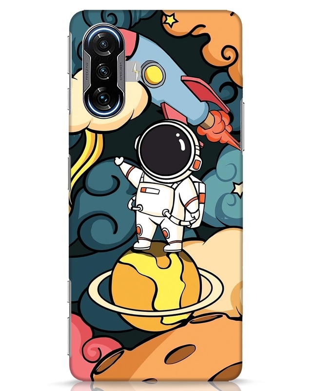 Shop Doodle Space Designer Hard Cover for Xiaomi POCO F3 GT-Front