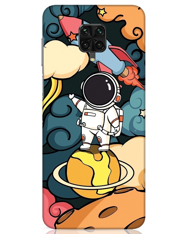 Shop Doodle Space Designer Hard Cover for Xiaomi Poco M2 pro-Front