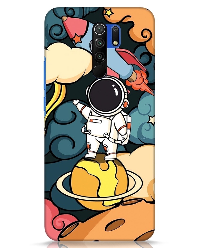 Shop Doodle Space Designer Hard Cover for Xiaomi Poco M2 Reloaded-Front