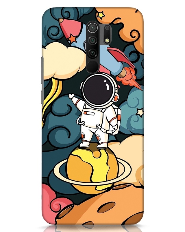 Shop Doodle Space Designer Hard Cover for Xiaomi Redmi 9 Prime-Front