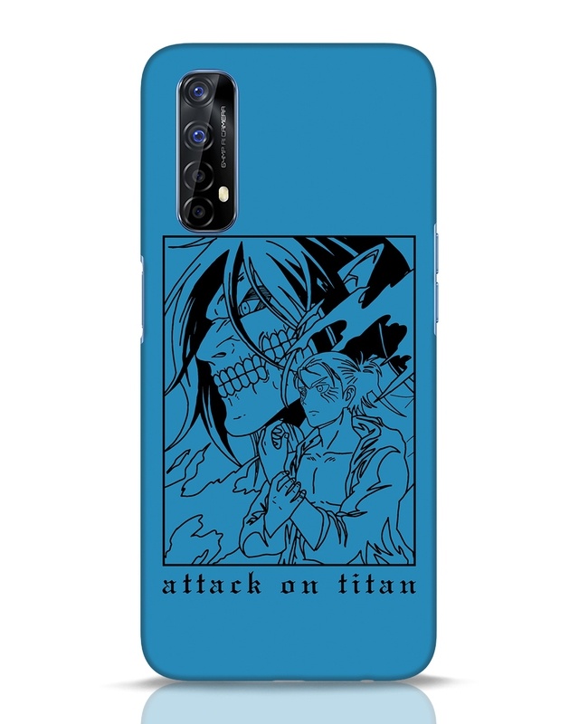 Shop Doomsday Titan Designer Hard Cover for Realme 7-Front