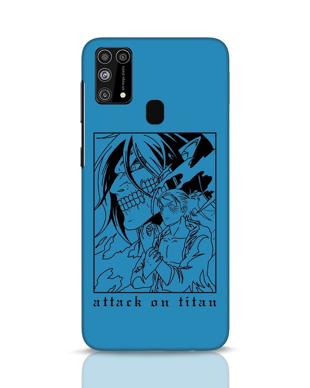 Shop Doomsday Titan Designer Hard Cover for Samsung Galaxy M31-Front