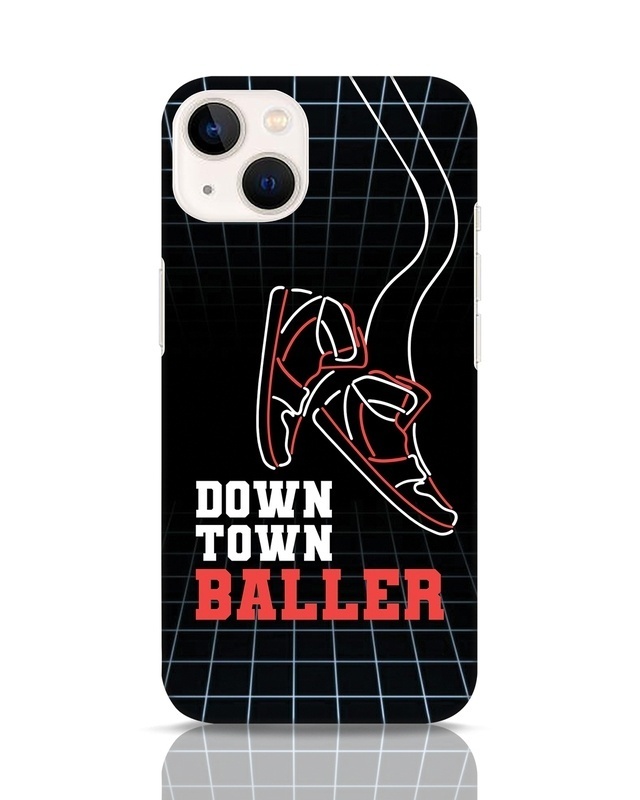 Shop Downtown Baller Designer Hard Cover for Apple iPhone 13-Front