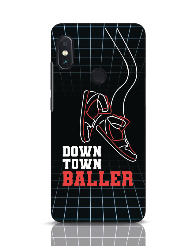Shop Downtown Baller Designer Hard Cover for Xiaomi Redmi Note 5 Pro-Front