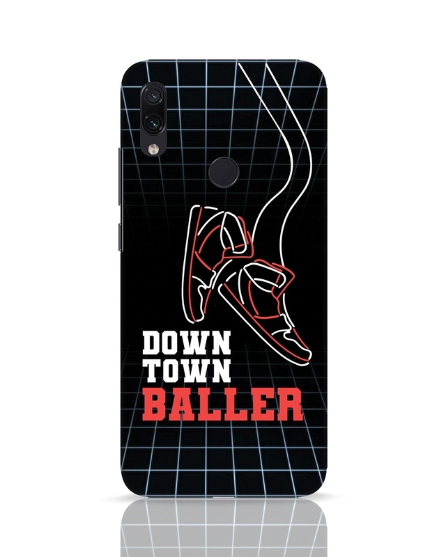 Shop Downtown Baller Designer Hard Cover for Xiaomi Redmi Note 7 Pro-Front