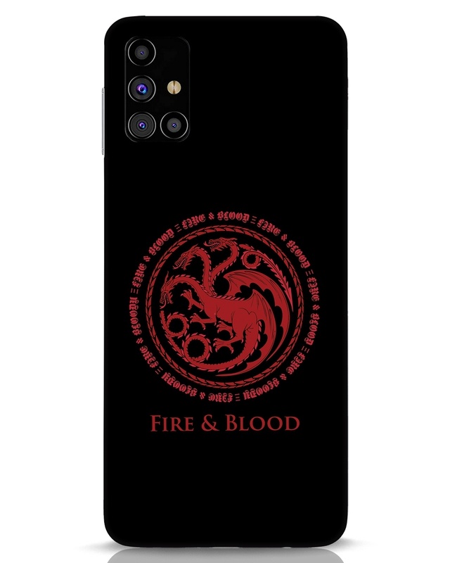 Shop Dragons Of Hod Designer Hard Cover for Samsung Galaxy M31s-Front