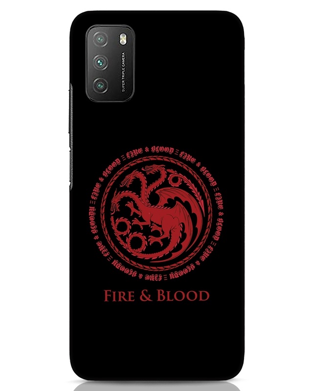 Shop Dragons Of Hod Designer Hard Cover for Xiaomi Poco M3-Front
