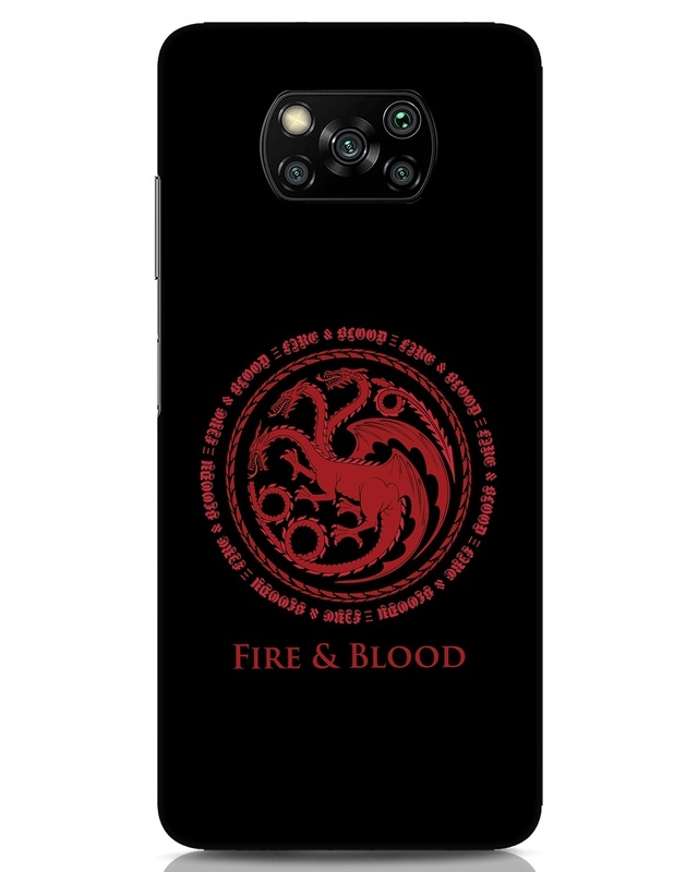 Shop Dragons Of Hod Designer Hard Cover for Xiaomi Poco x3-Front