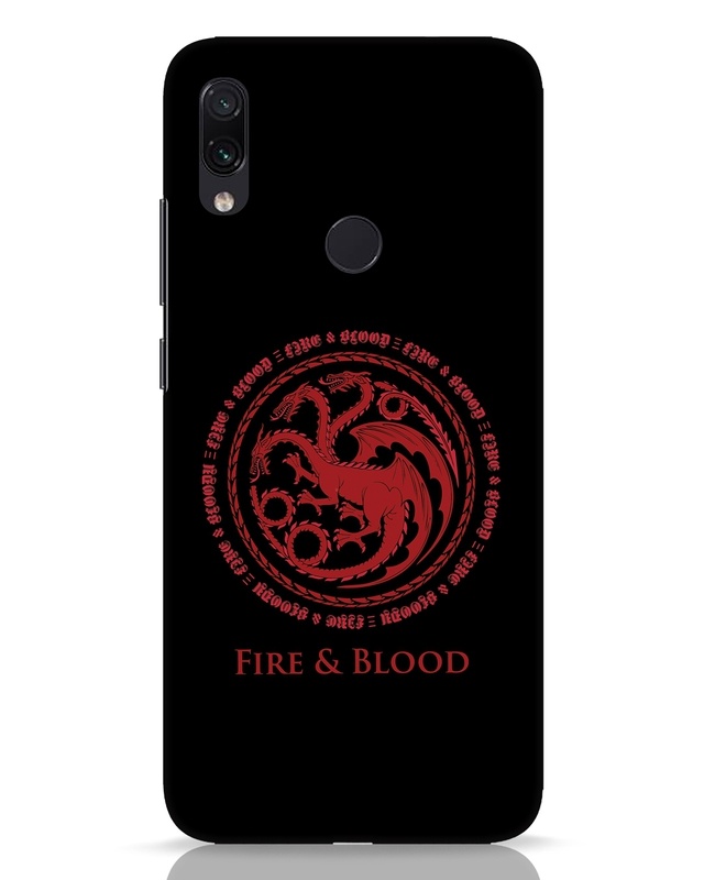 Shop Dragons Of Hod Designer Hard Cover for Xiaomi Redmi Note 7 Pro-Front