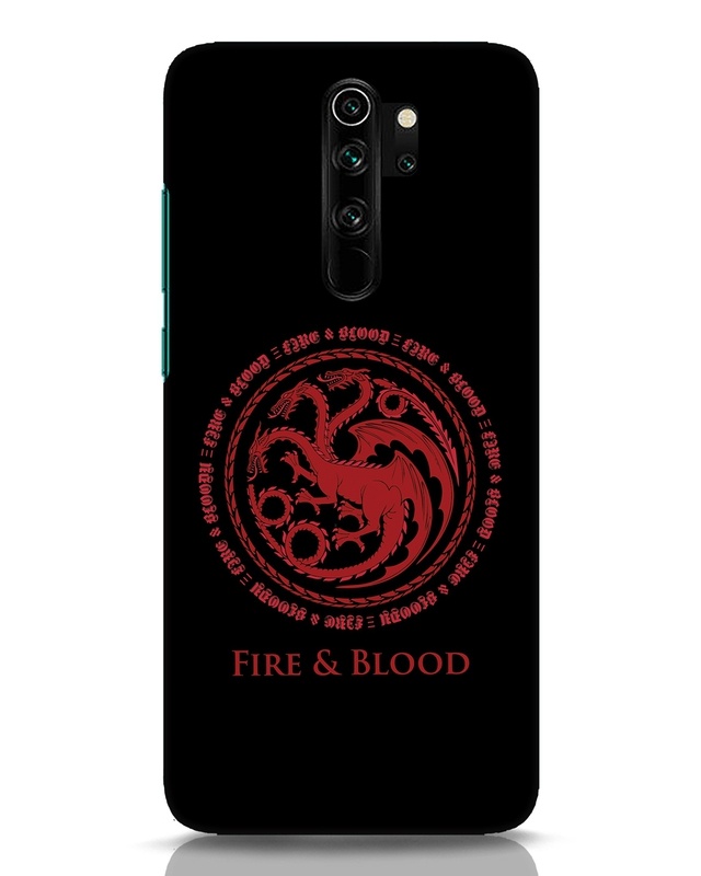 Shop Dragons Of Hod Designer Hard Cover for Xiaomi Redmi Note 8 Pro-Front