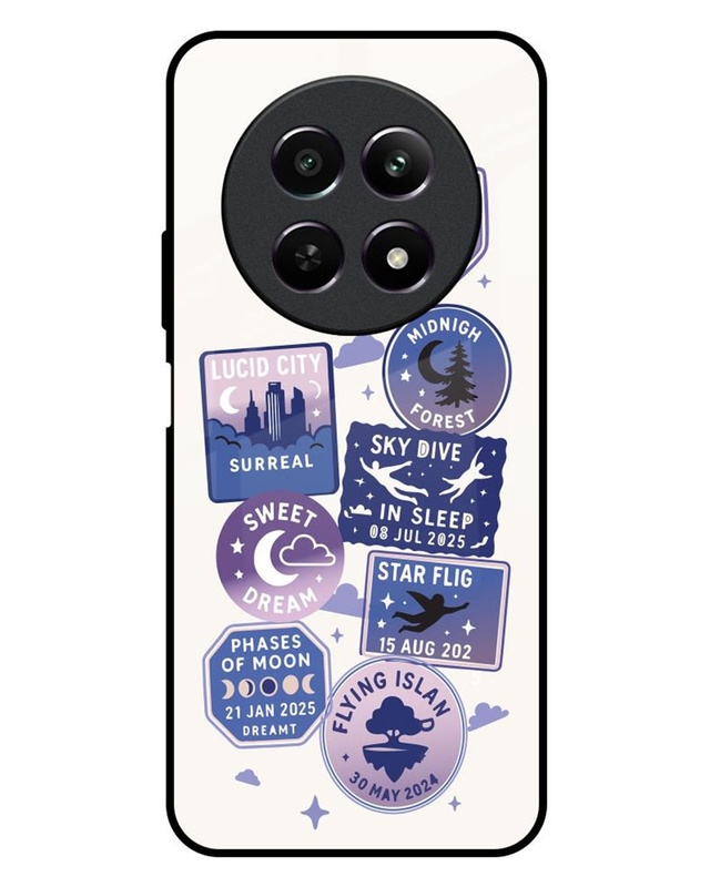 Dream Journal Premium Glass Cover for Realme 12 5G
