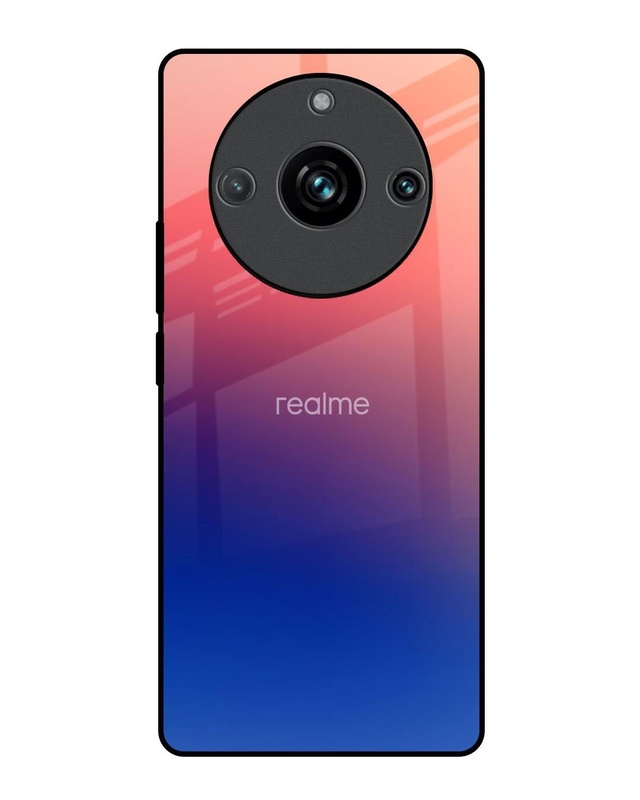 Shop Dual Magical Tone Premium Glass Case for Realme 11 Pro Plus 5G (Shock Proof, Scratch Resistant)-Front