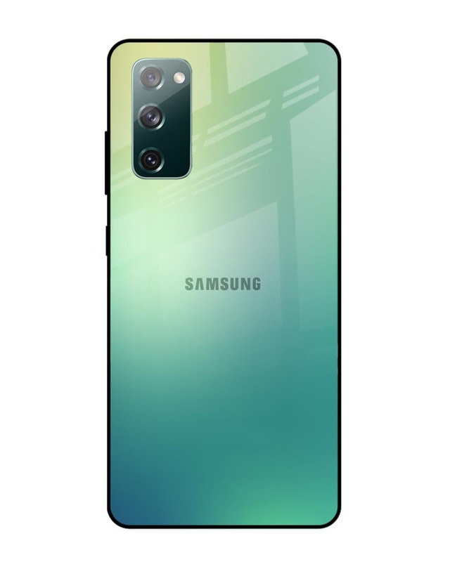 Shop Dusty Green Premium Glass Case for Samsung Galaxy S20 FE (Shock Proof, Scratch Resistant)-Front