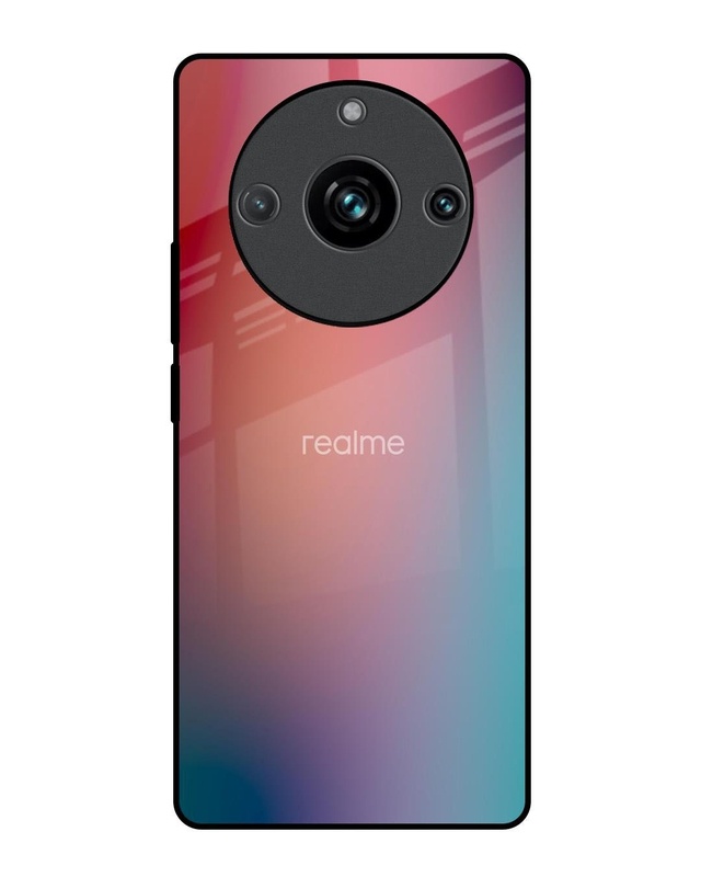 Shop Dusty Multi Gradient Premium Glass Case for Realme 11 Pro Plus 5G (Shock Proof, Scratch Resistant)-Front