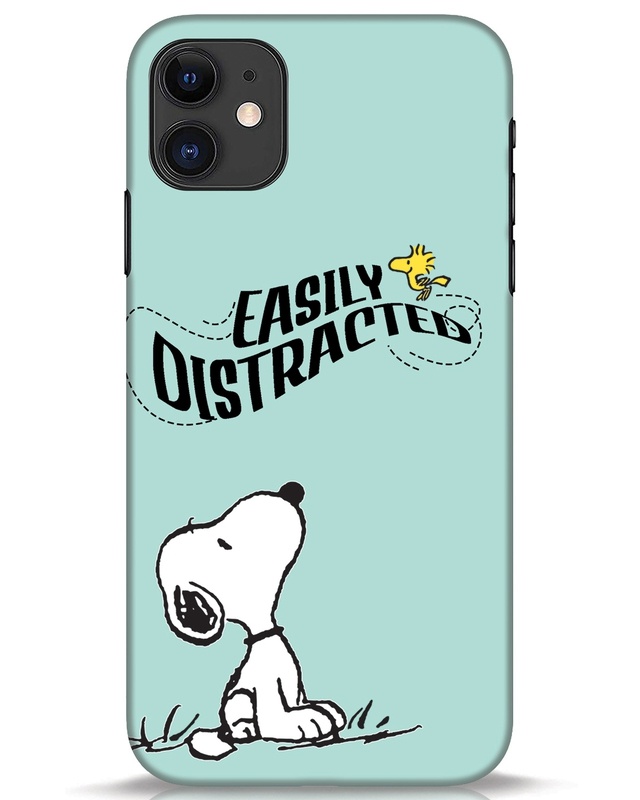 Shop Easily Distracted Designer Hard Cover for Apple iPhone 11-Front