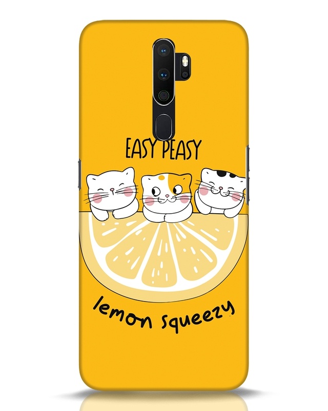 Shop Easy Peasy Designer Hard Cover for Oppo A5 2020-Front