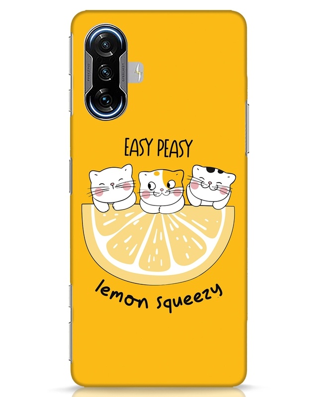 Shop Easy Peasy Designer Hard Cover for Xiaomi POCO F3 GT-Front