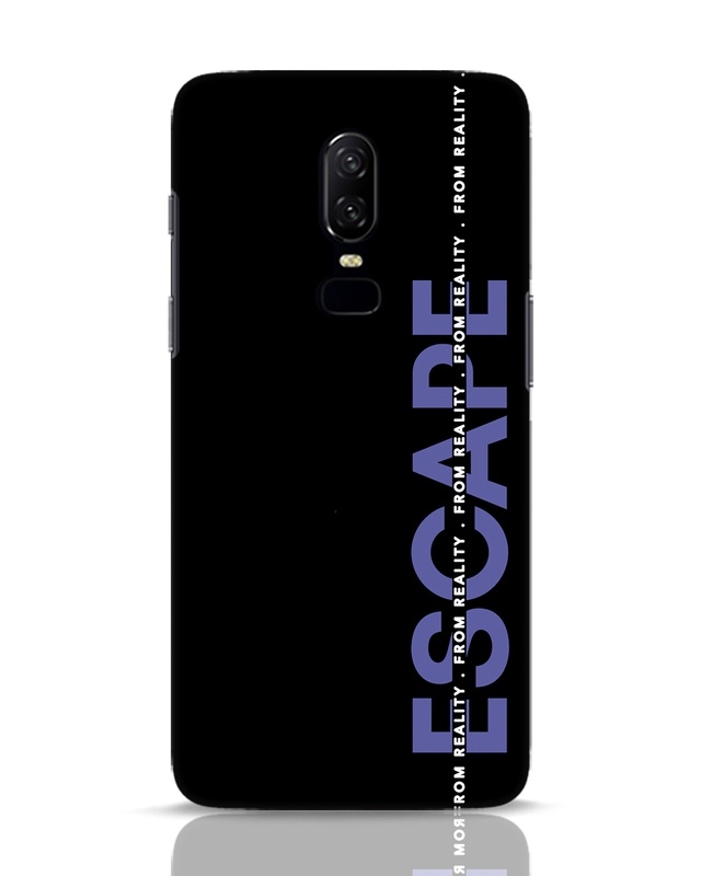 Shop Escape Reality Designer Hard Cover for OnePlus 6-Front