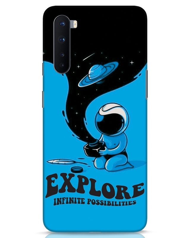 Shop Explorer Astro Designer Hard Cover for OnePlus Nord-Front