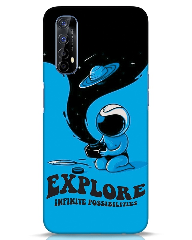 Shop Explorer Astro Designer Hard Cover for Realme 7-Front
