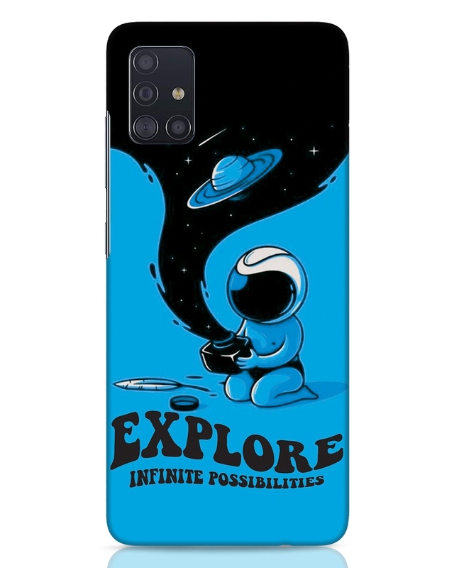 Shop Explorer Astro Designer Hard Cover for Samsung Galaxy A51-Front