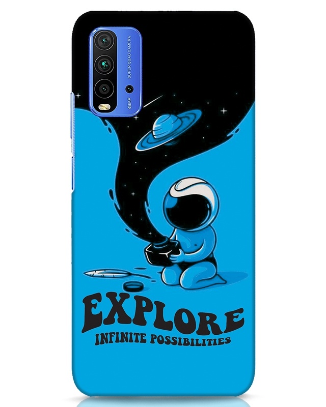 Shop Explorer Astro Designer Hard Cover for Xiaomi Redmi 9 Power-Front