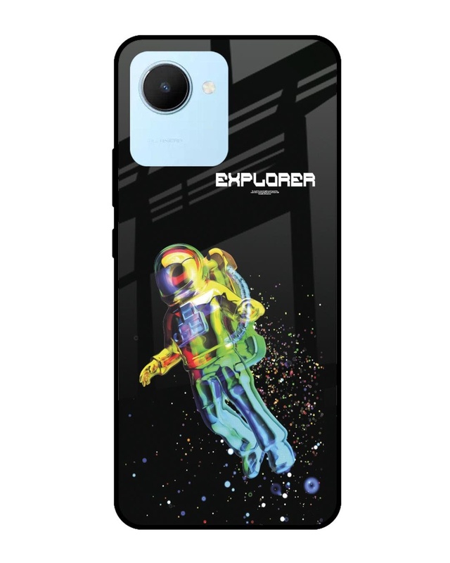 Explorer Nasa Premium Glass Cover for Realme C30