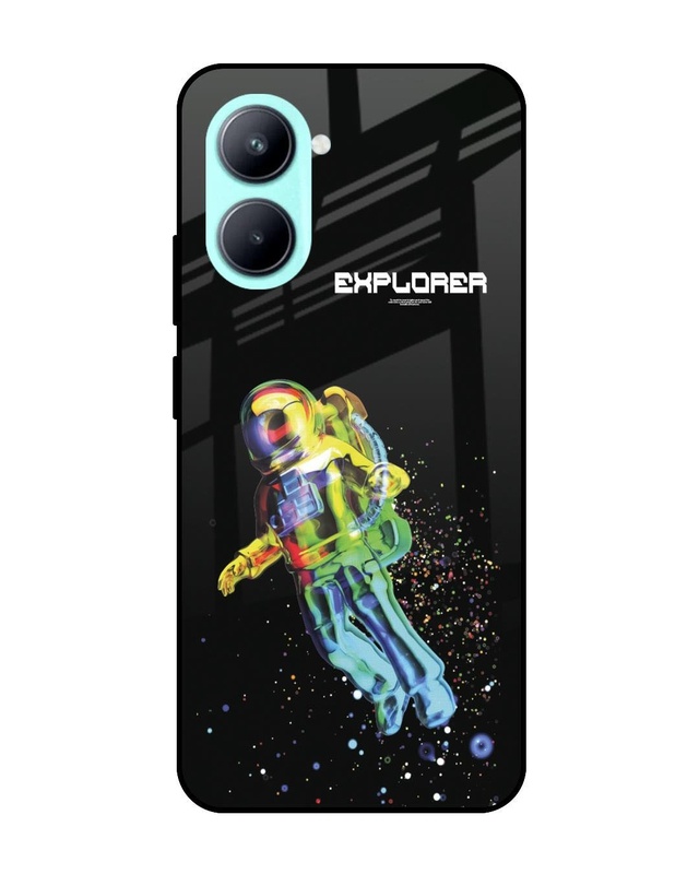 Explorer Nasa Premium Glass Cover for Realme C33