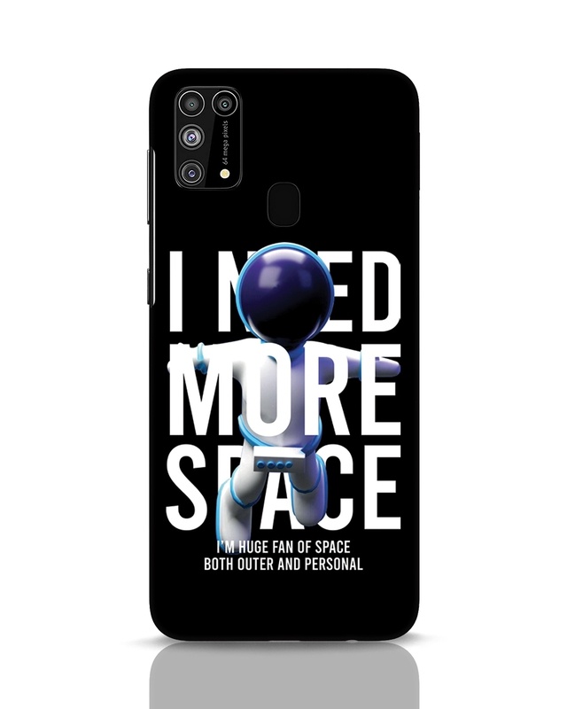 Shop Extra Space Designer Hard Cover for Samsung Galaxy M31-Front