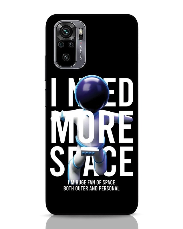 Shop Extra Space Designer Hard Cover for Xiaomi Redmi Note 10-Front