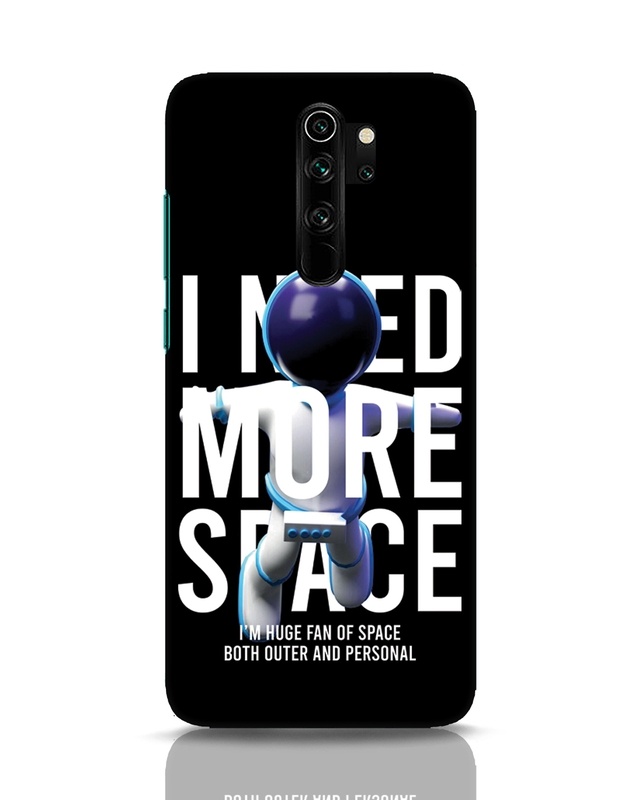 Shop Extra Space Designer Hard Cover for Xiaomi Redmi Note 8 Pro-Front