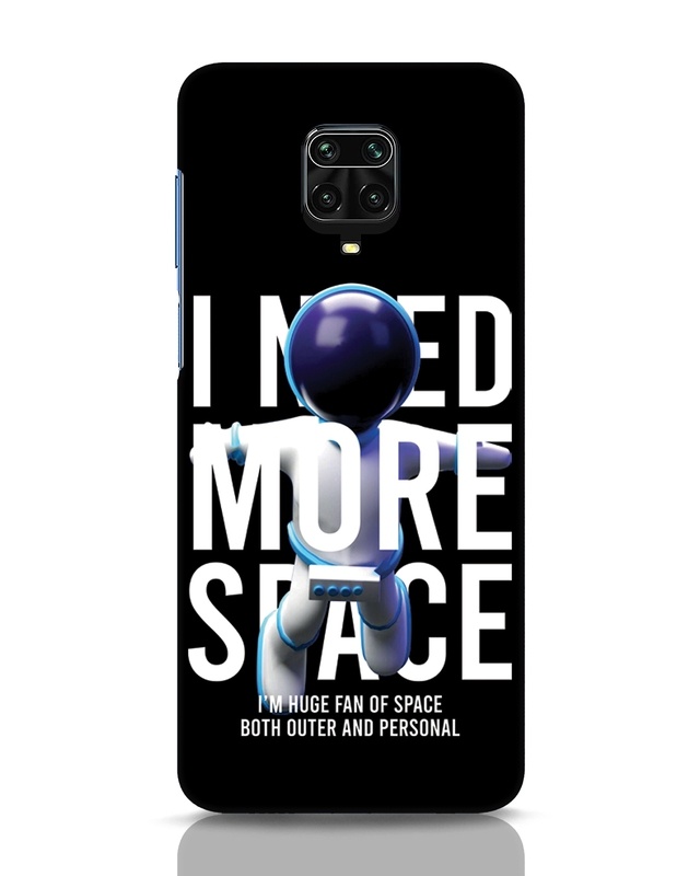 Shop Extra Space Designer Hard Cover for Xiaomi Redmi Note 9 Pro Max-Front