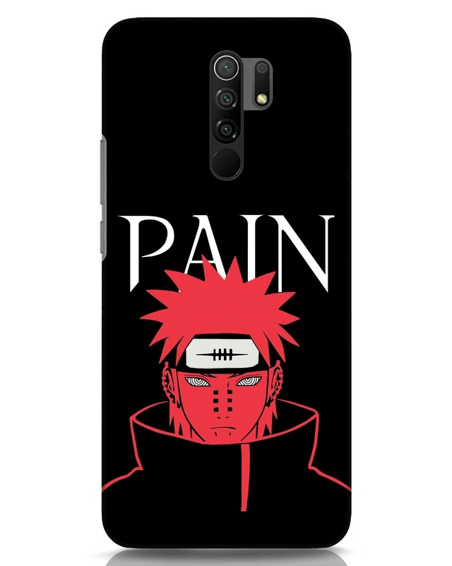 Shop Feel The Pain Designer Hard Cover for Xiaomi Redmi 9 Prime-Front