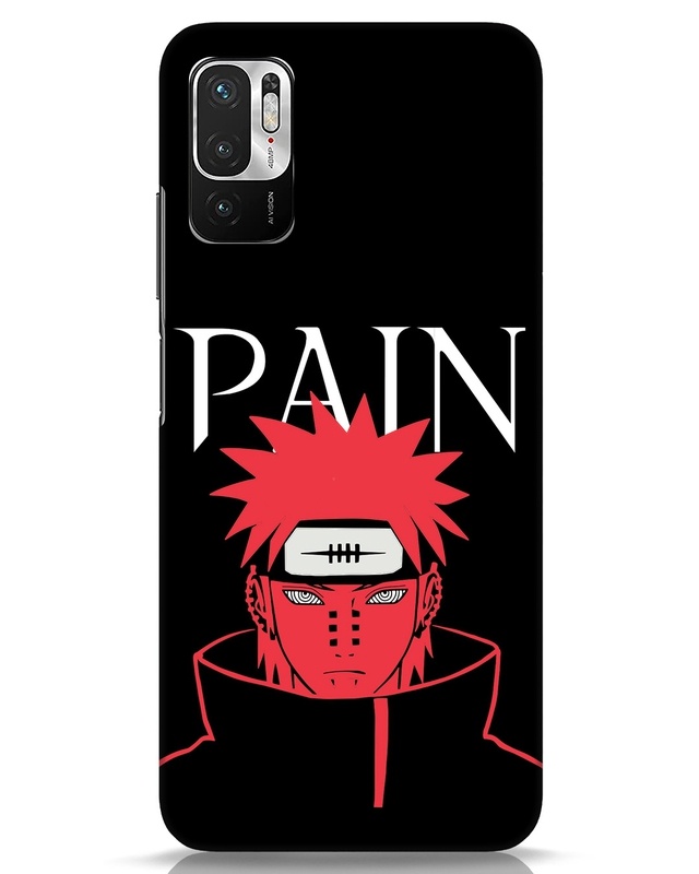 Shop Feel The Pain Designer Hard Cover for Xiaomi Redmi Note 10 T-Front