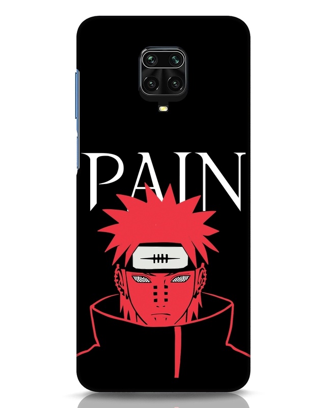 Shop Feel The Pain Designer Hard Cover for Xiaomi Redmi Note 9 Pro Max-Front