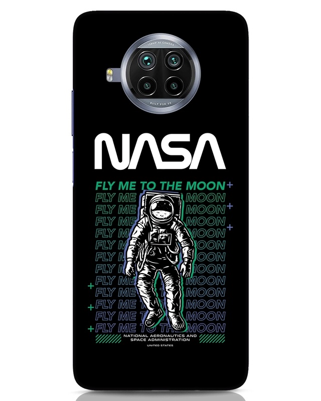 Shop Fly to Moon Designer Hard Cover for Xiaomi Mi 10i 5G-Front