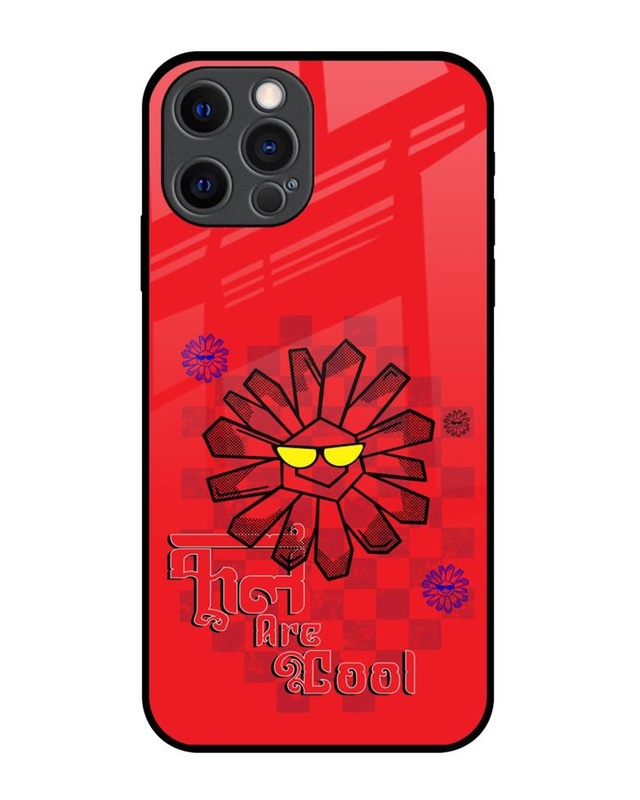 Shop Fool Are Cool Premium Glass Cover for Apple iPhone 12 Pro-Front