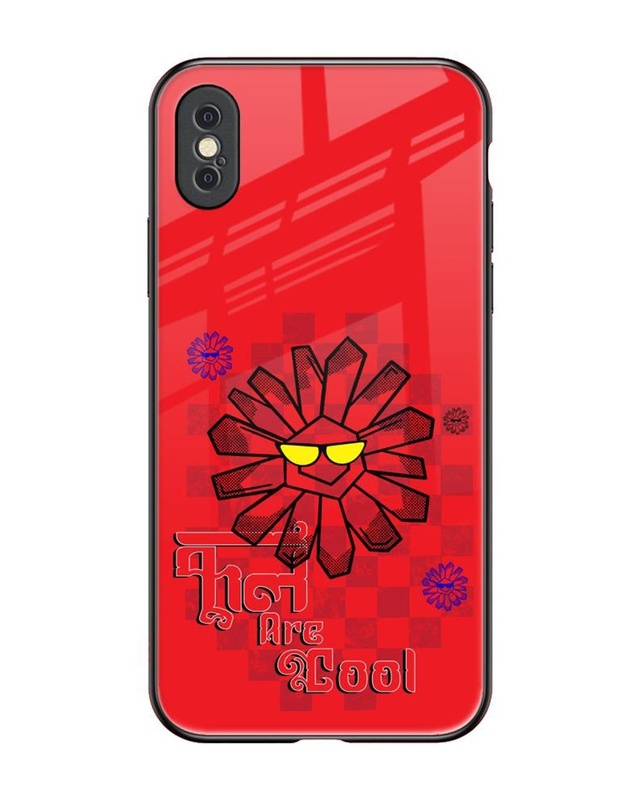 Fool Are Cool Premium Glass Cover for Apple iPhone XS