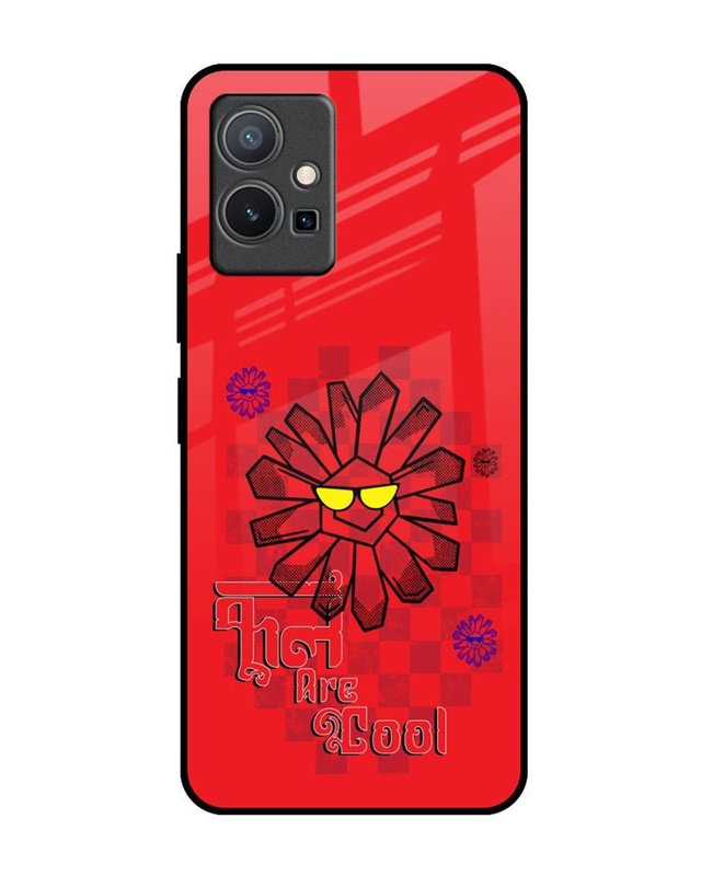 Fool Are Cool Premium Glass Cover for IQOO Z6 5G