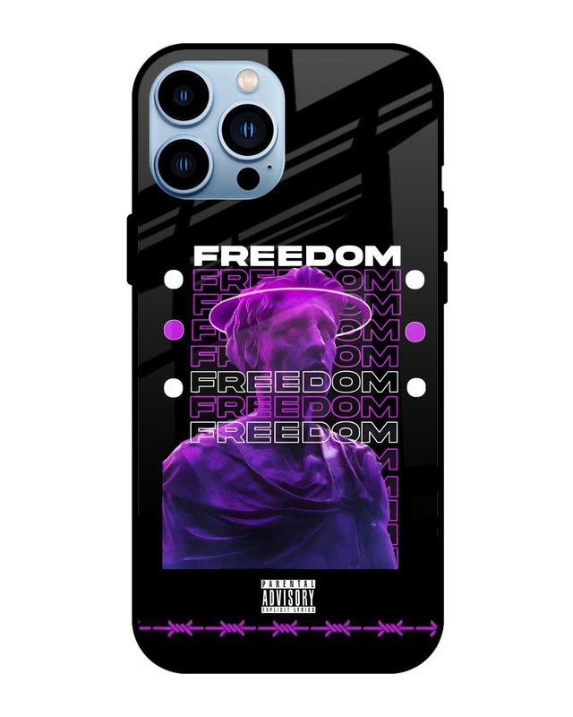 Shop Freedom Life Premium Glass Case for Apple iPhone 13 Pro Max (Shock Proof, Scratch Resistant)-Front