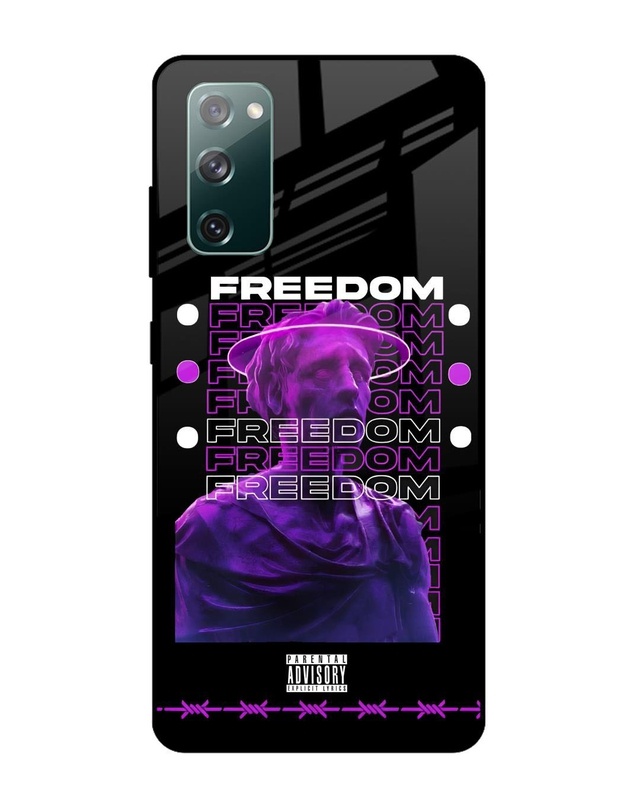 Shop Freedom Life Premium Glass Case for Samsung Galaxy S20 FE (Shock Proof, Scratch Resistant)-Front